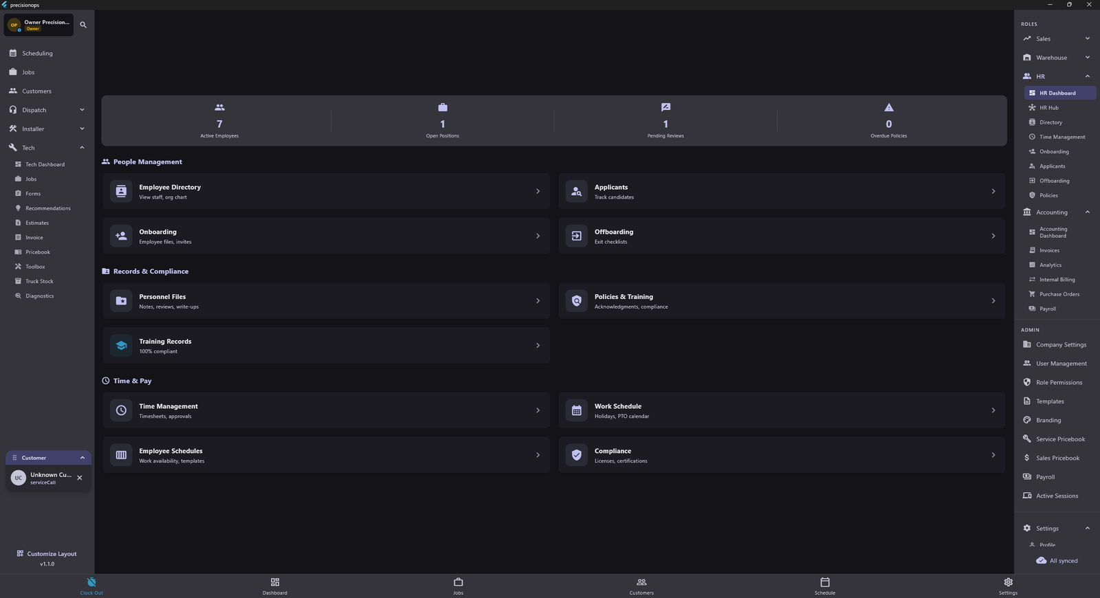 PrecisionOps on Windows